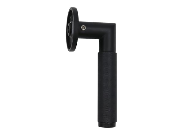 HOME It® dørgreb riflet L-greb 19 mm. matsort