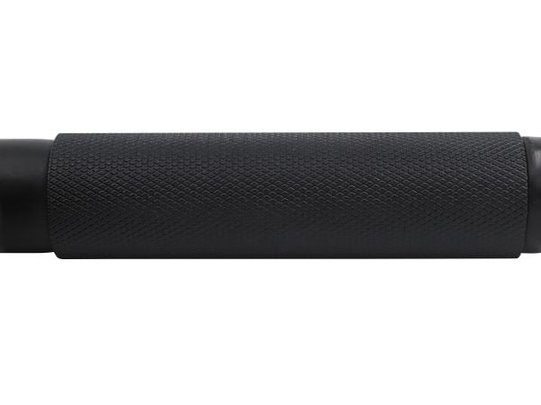 HOME It® dørgreb riflet L-greb 19 mm. matsort