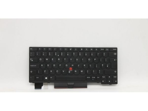 Primax - Erstatningstastatur for bærbar PC - med Trackpoint, UltraNav - QWERTY - Storbritannia - for ThinkPad A285; L13; L13 Yoga; X280; X390; X395
