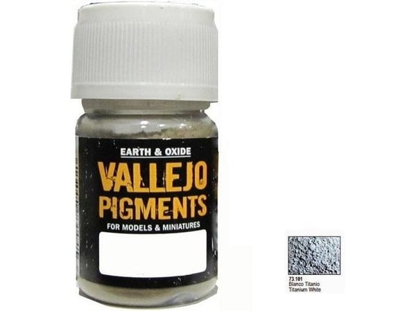 Pigment titanhvit 35 ml
