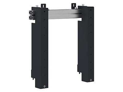 AG Neovo VWM-01 - Monteringssett (2 veggbraketter, monteringsarm) - for videovegg - aluminium, stål - svart og sølv - skjermstørrelse: 42"-65" - mo...