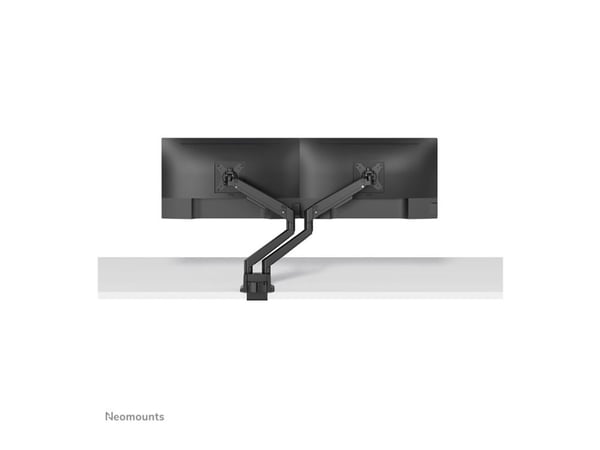 Neomounts NEXT Slim DS70-250BL2 - Monteringssett (leddarm) - full bevegelse - for 2 skjermer - aluminium - svart - skjermstørrelse: 17"-32" - skriv...