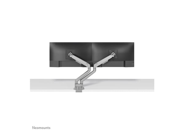 Neomounts NEXT Slim DS70-250SL2 - Monteringssett (leddarm) - full bevegelse - for 2 skjermer - aluminium - sølv - skjermstørrelse: 17"-32" - skrive...