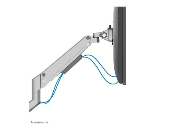 Neomounts NEXT Slim DS70-250SL2 - Monteringssett (leddarm) - full bevegelse - for 2 skjermer - aluminium - sølv - skjermstørrelse: 17"-32" - skrive...