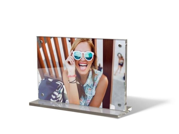 Peleman 10X15 (foto) akryl display med magnetisk lukning