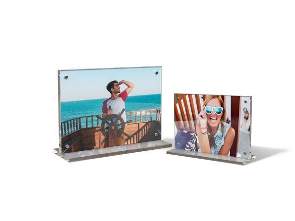 Peleman 10X15 (foto) akryl display med magnetisk lukning