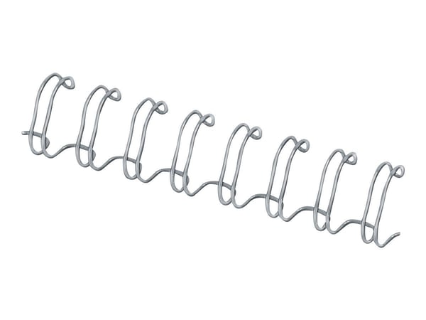 Spiralrygge Fellowes 3:1 tråd 10mm silver A4 61-80ark (100 stk.)