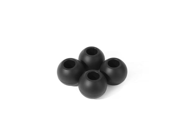 Helinox Chair Ball Feet, Helinox, Svart, Gummi, 4 stykker