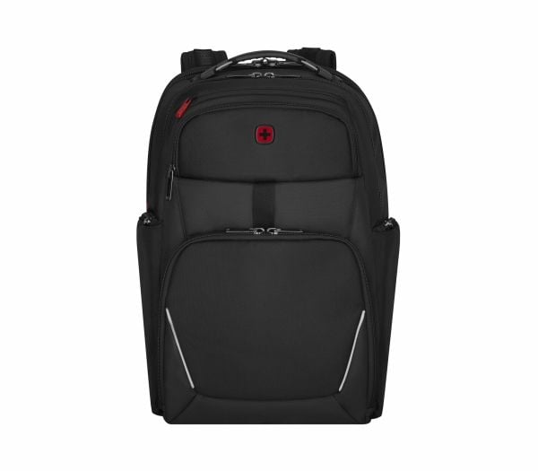 Wenger Meteor 17" kannettava reppu, jossa on tablettilokero, musta