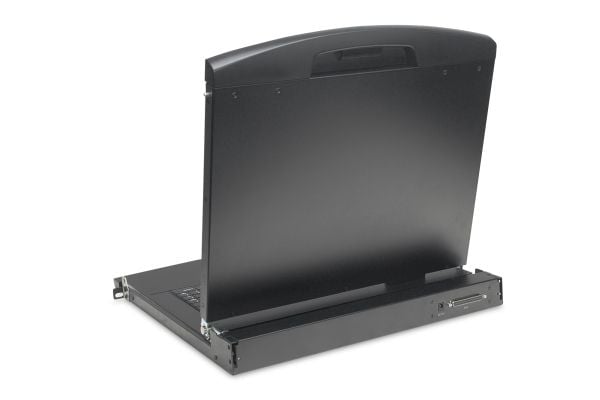 Digitus DS-72221-2GE - KVM-konsoll med KVM-svitsj - 8 porter - Tysk - 19" - kan monteres i rack - 1920 x 1080 Full HD (1080p) @ 60 Hz - 1000:1 - RA...