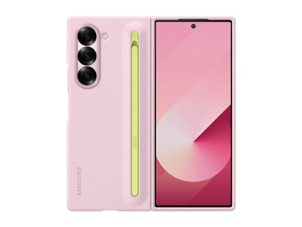 Samsung EF-OF95P - Lommebok for mobiltelefon - smal, S-penn - rosa - for Galaxy Z Fold6