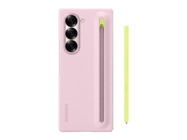 Samsung EF-OF95P - Lommebok for mobiltelefon - smal, S-penn - rosa - for Galaxy Z Fold6