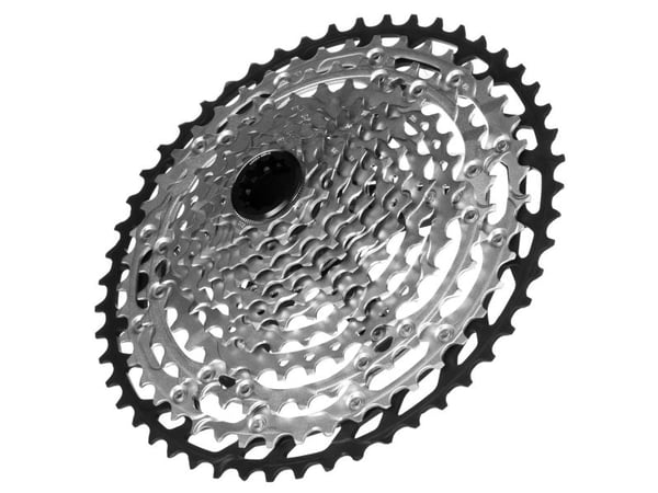 Shimano CS-M7100-12, Kassett, Fjellsykkel, Sort, Rustfritt stål