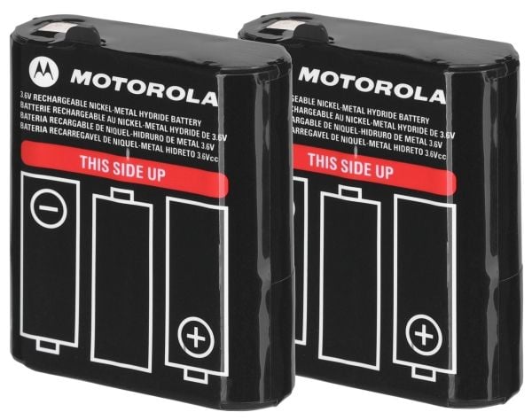 Motorola T82 Twin Pack walkie talkie 16 kanaler Sort, Orange