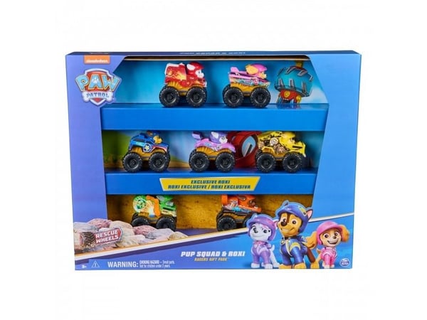 Spin Master PAW Patrol gave-/kjøretøyssett 7 deler