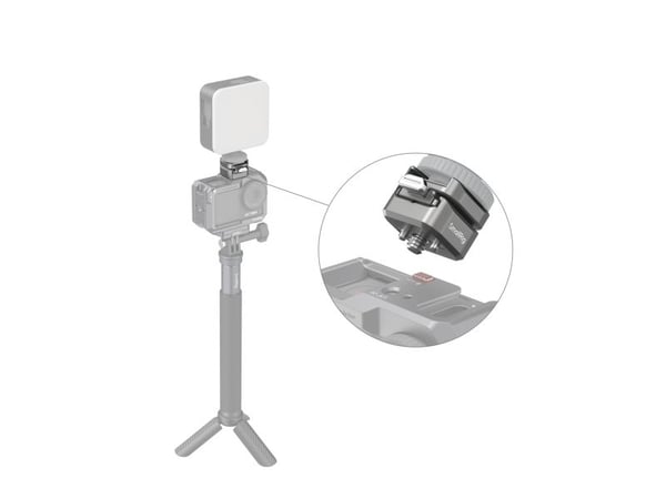 SmallRig 4500, Grå, Gjuten aluminium, Rostfritt stål, 37 g, 26 mm, 24,3 mm, 29 mm