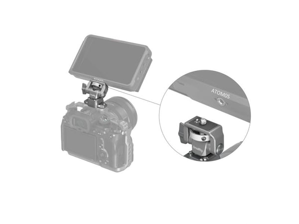 SmallRig 4487, Grå, Gjuten aluminium, Rostfritt stål, 108 g, 51,9 mm, 30,8 mm, 57,9 mm