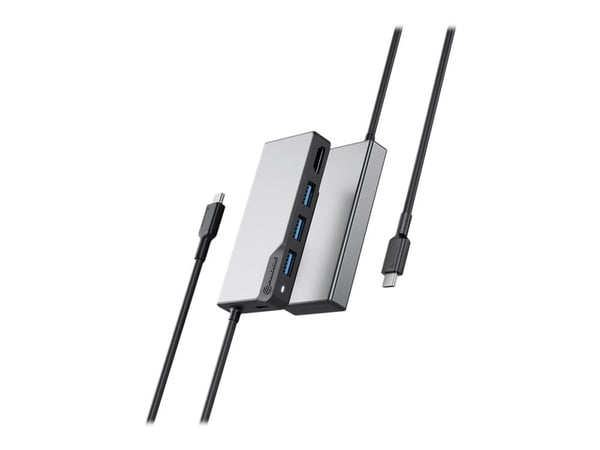 Alogic USB-C HUB 5 in 1 HDMI & USB                space grau