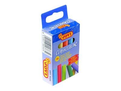 JOVI CLASSCOLOR - Kritt - assorterte farger (en pakke 10) JOVI CLASSCOLOR - Kritt - assorterte farger (en pakke 10)