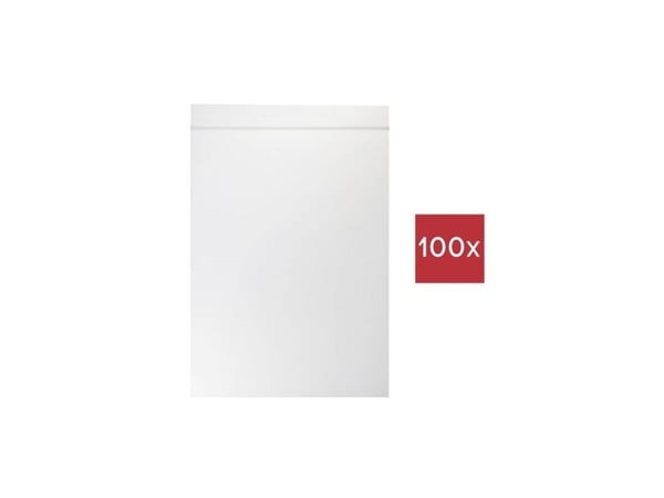 TRU COMPONENTS brann-/slukkepose uten tekstetiketter (L x B) 120 x 80 mm transparent polyetylen, 100 stk