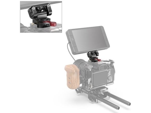 SmallRig 2100B, skjermbrakett, svart, aluminium, 1,5 kg, 48 mm, 42,7 mm