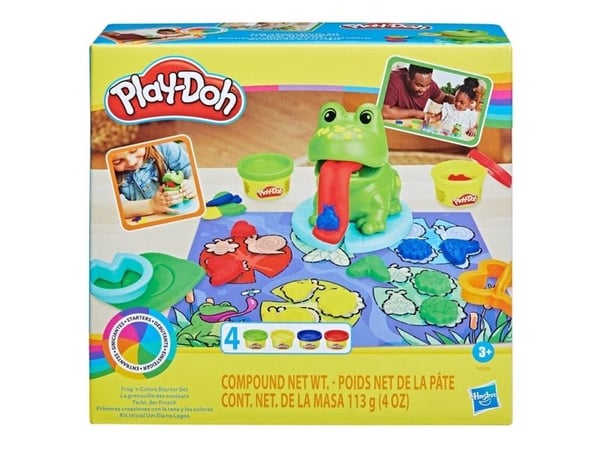 PLAY-DOH-settet "Frosk og farger"