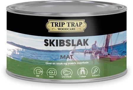 TRIP TRAP Skibslak silkemat 0,38L farveløs
