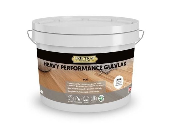 TRIP TRAP Gulvlak heavy performance mat farveløs 2,5L