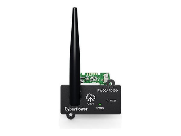 CyberPower RWCCARD100 - Adapter for fjernstyrt administrasjon - 802.11b/g/n - grønn - for PFC Sinewave Series CP2000PFCRM2U