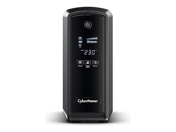 CyberPower PFC Sinewave Series CP900EPFCLCD - UPS - AC 230 V - 540 watt - 900 VA - 8.5 Ah - USB - utgangskontakter: 6