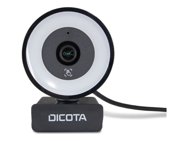 DICOTA Ringlight - Nettkamera - farge - 5 MP - 2592 x 1944 - lyd - USB 2.0