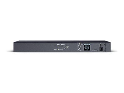 CyberPower PDU24005, Mitattu, 1U, Yksivaiheinen, Vaaka, Terästä, Musta