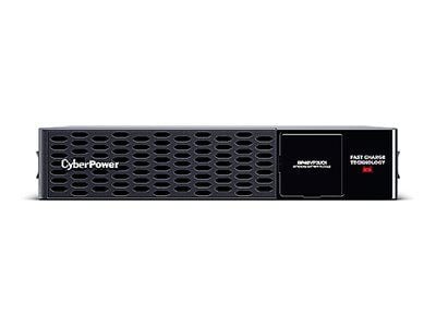 CyberPower External Battery Module Series BP48VP2U01 - Batteriinnbygging (rackmonterbar/ekstern) - 8 x batteri - blysyre - 7 Ah - 2U - svart