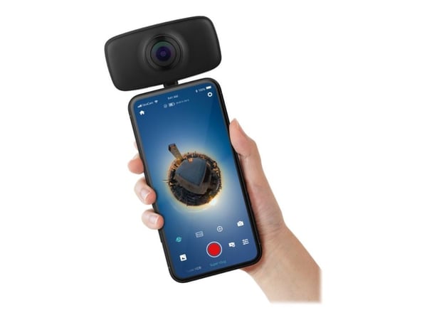 Kandao QooCam Fun - 360 grader aktionkamera - smartphoneanslutningsbar / 30 fps
