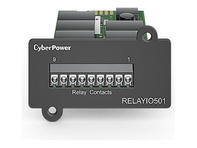 CyberPower RELAYIO501 - UPS-administrasjonsmodul - svart