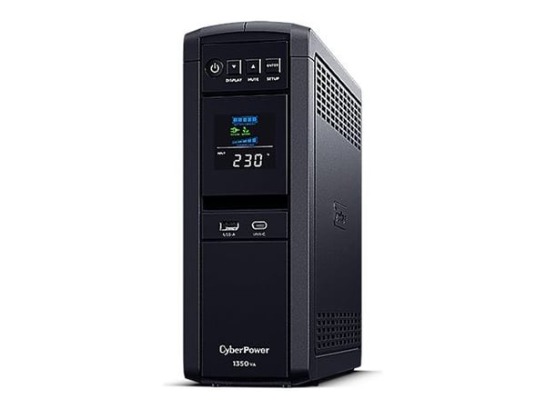 CyberPower CP1350EPFCLCD UPS 1350 VA 810 W ren sinuskurve, 6 uttak