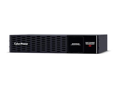 CyberPower External Battery Module Series BP48VP2U01 - Batteriinnbygging (rackmonterbar/ekstern) - 8 x batteri - blysyre - 7 Ah - 2U - svart