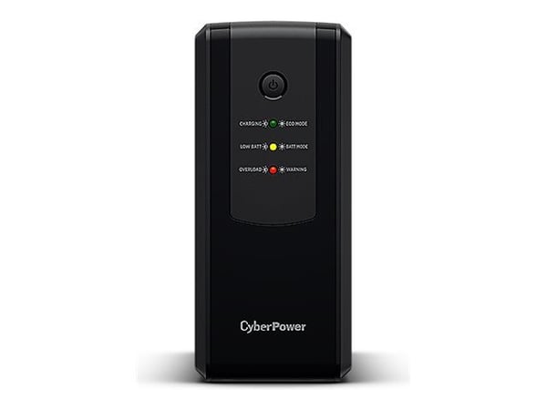 CyberPower UT Series UT1200EG - UPS - AC 230 V - 700 watt - 1200 VA - enkeltfase - USB - utgangskontakter: 4 - svart