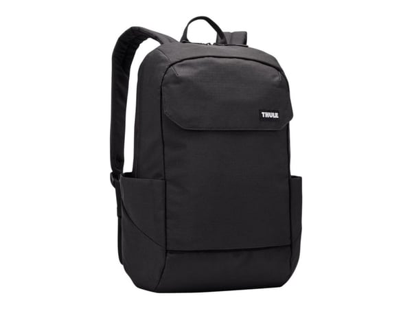 Thule Lithos TLBP216 - Black, Kaupunki, 40,6 cm (16"), Notebook-lokero, Polyesteri