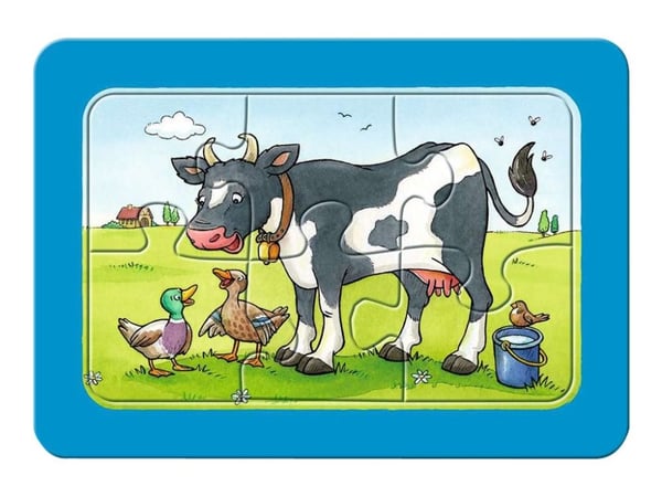 Ravensburger My First Puzzles - Good Animal Friends - puslespill - 18 deler