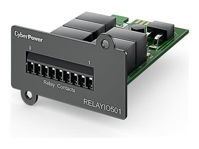 CyberPower RELAYIO501 - UPS-administrasjonsmodul - svart