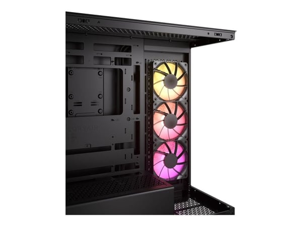 CORSAIR 3500X ARGB - Mid tower - utvidet ATX (E-ATX) - sidepanel med vindu (herdet glass) - ingen strømforsyning (ATX) - svart - USB/lyd