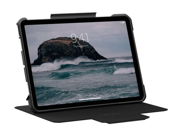 UAG - Lommebok for nettbrett - robust - polyuretan (PU) - svart - for Apple 11-inch iPad Air (M2, M3)