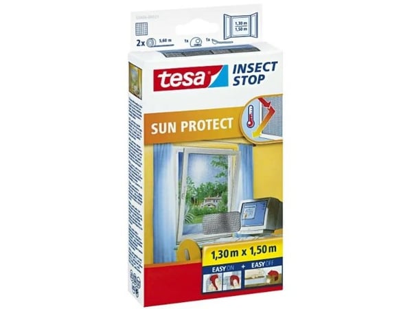 tesa COMFORT 55806-00021-00 Lentosäleikkö (L x K) 1300 mm x 1500 mm Antrasiitti 1 kpl