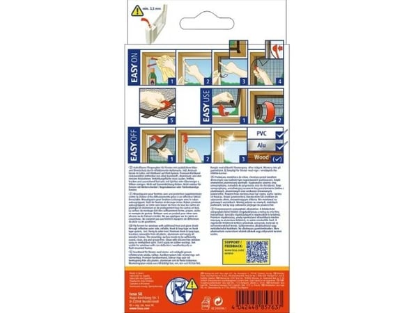 tesa COMFORT 55806-00021-00 Lentosäleikkö (L x K) 1300 mm x 1500 mm Antrasiitti 1 kpl