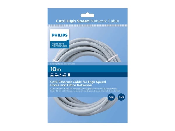 PHILIPS verkkokaapeli 10m RJ45 - 2393957