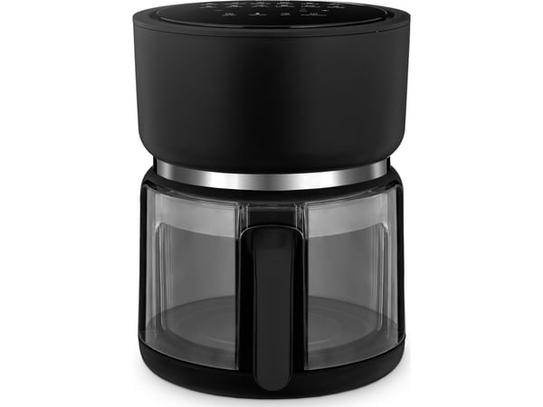 4Swiss 4Swiss ABB-G24 Pure Glass Black Air Fryer