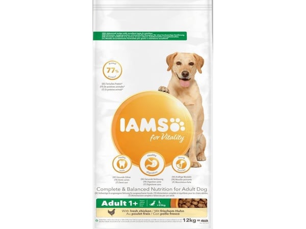 Iams Vitality Voksen Stor 12 kg