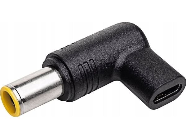 Akyga AK-ND-C12 USB-C-sovitin 100 W 5 A 7,9 x 5,5 mm Lenovo-kannettaviin, musta