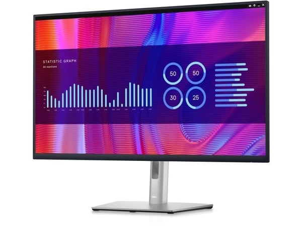 Dell P3223DE - LED-näyttö - 31,5" - 2560 x 1440 QHD @ 60 Hz - IPS - 350 cd/m² - 1000:1 - 5 ms - HDMI, DisplayPort, USB-C - TAA-yhteensopiva - 3 vuo...